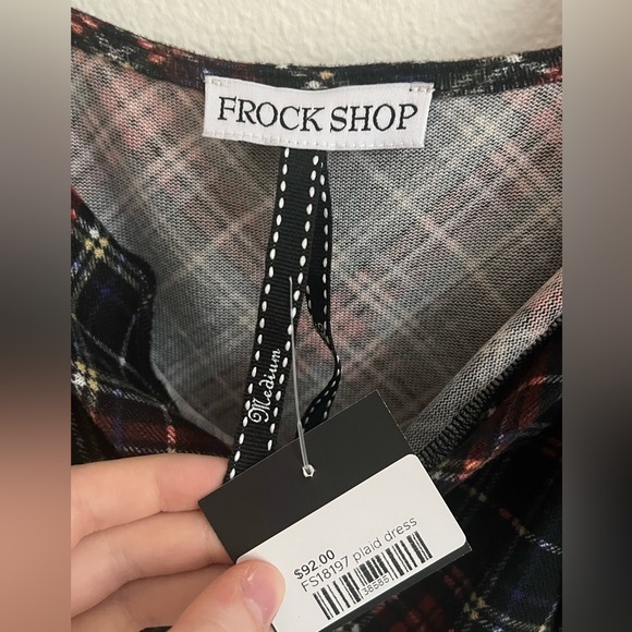 Soft plaid frock shop dress - Picture 3 of 3